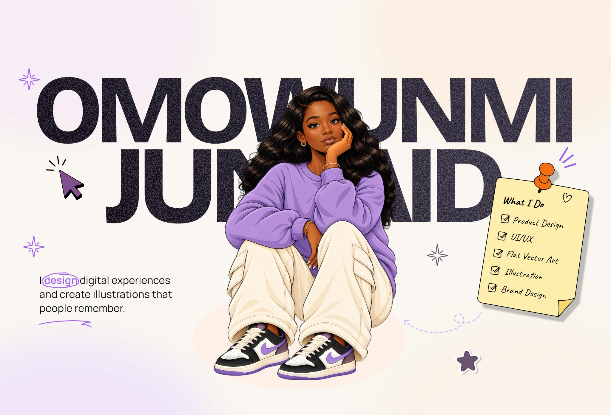 Omowunmi Junaid — Product Designer and Illustrator